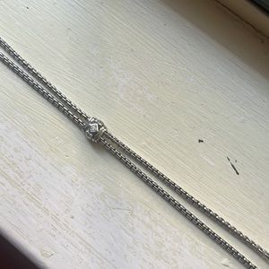 David Yurman Renaissance Tassel Necklace with Pave Diamonds